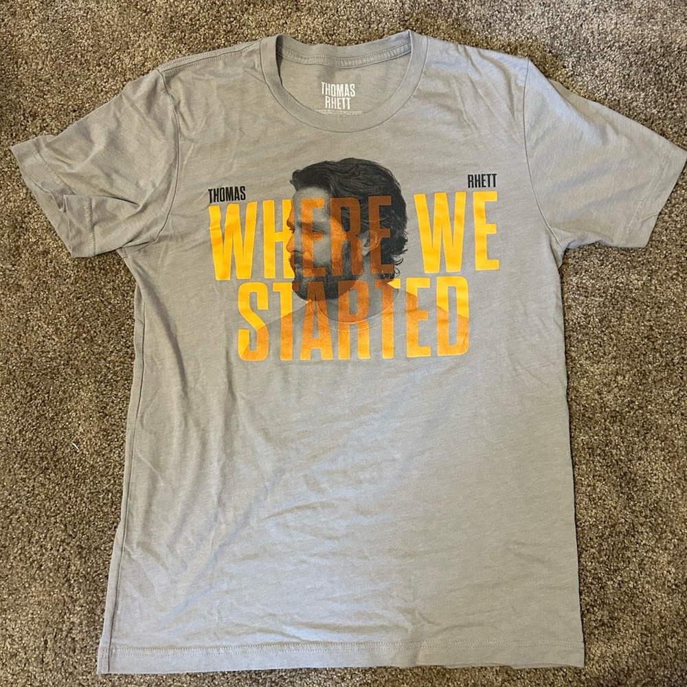 Thomas Rhett Where We Started shirt